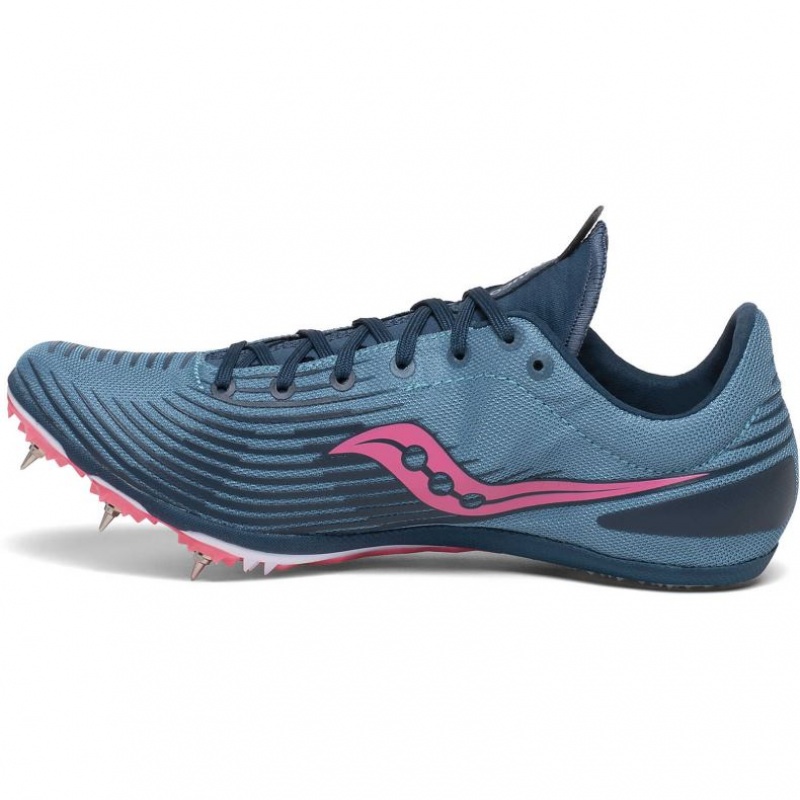 Blue Saucony Ballista MD Women's Running Shoes | EGYPT ARHIOX