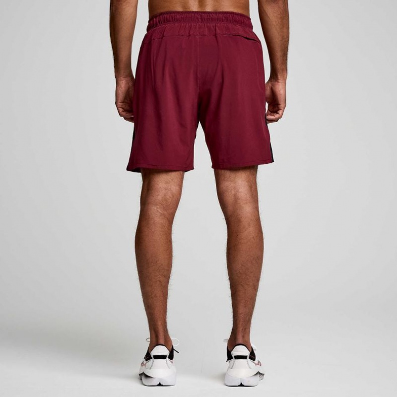Burgundy Saucony Outpace 7