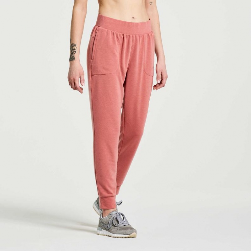 Coral Saucony Boston Women's Jogger | EGYPT VMFOUC