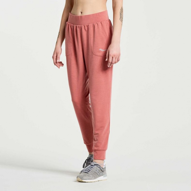 Coral Saucony Boston Women's Jogger | EGYPT VMFOUC