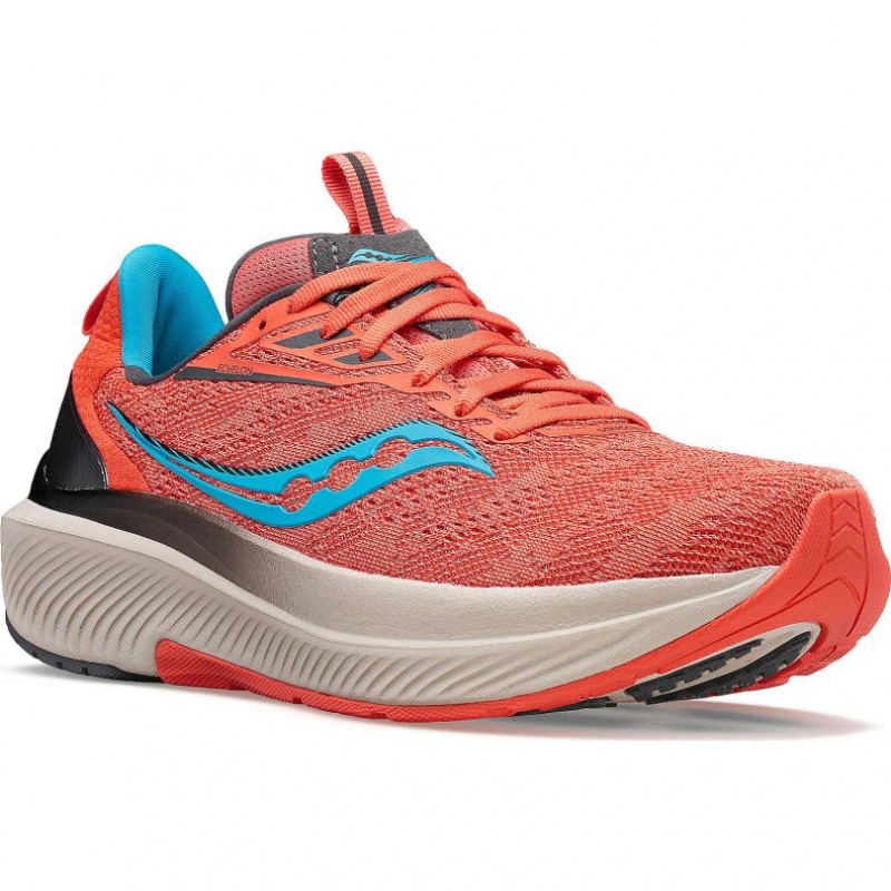 Coral Saucony Echelon 9 Women's Running Shoes | EGYPT HGNQKD