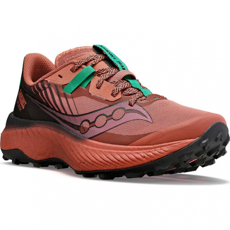 Coral Saucony Endorphin Edge Women's Trail Running Shoes | EGYPT XIHFVC