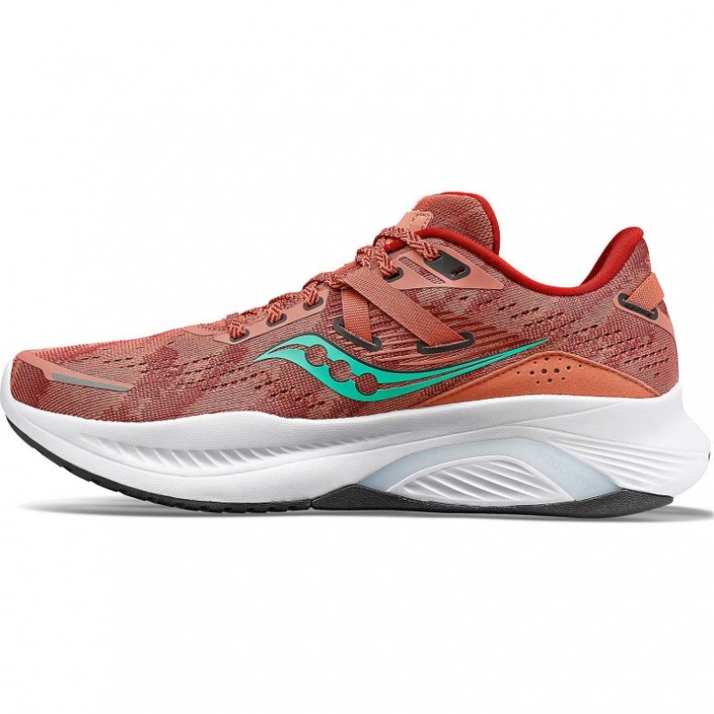 Coral Saucony Guide 16 Women's Wide Running Shoes | EGYPT KBSWAE