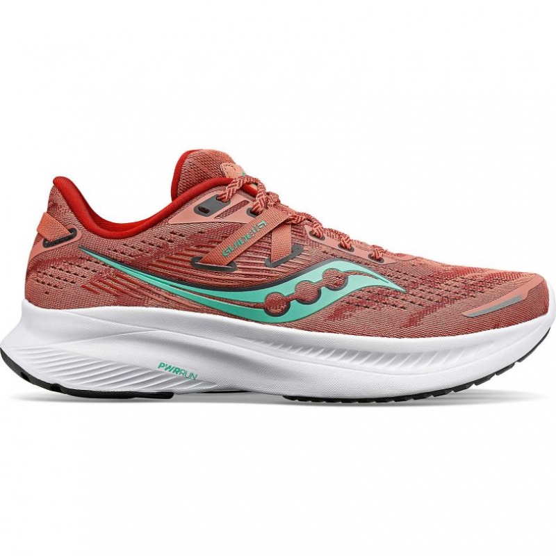 Coral Saucony Guide 16 Women\'s Wide Running Shoes | EGYPT KBSWAE