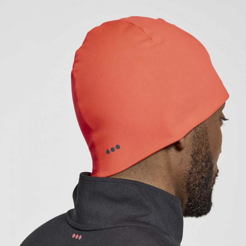 Coral Saucony Solstice Men's Beanie | EGYPT OMYZLV