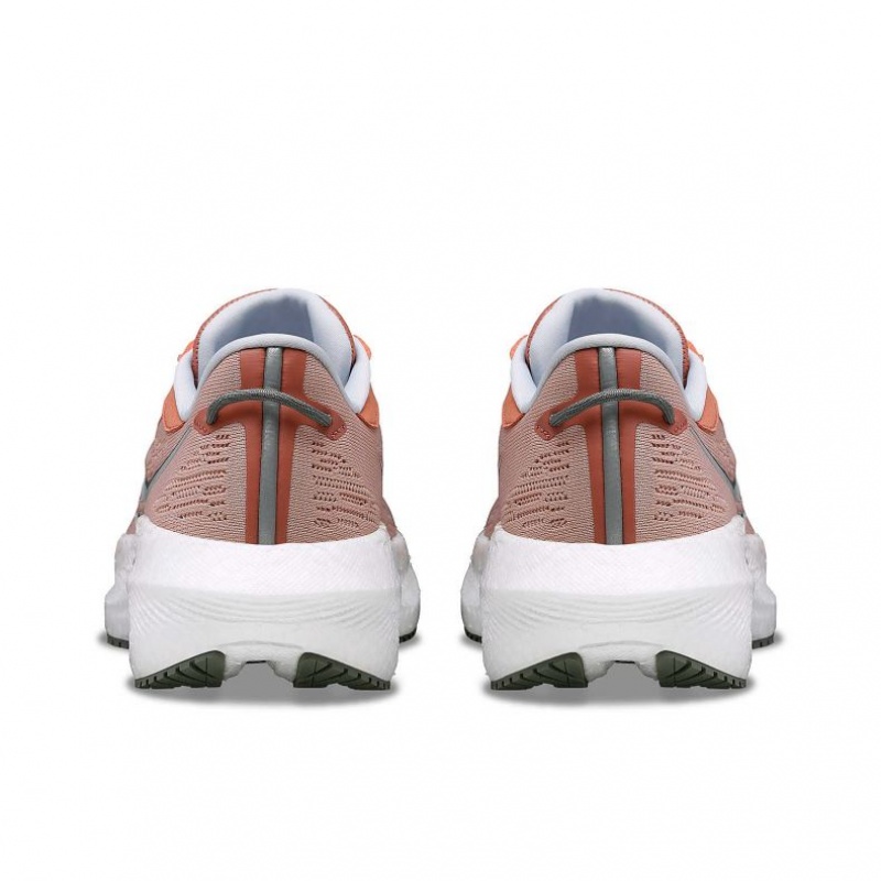 Coral Saucony Triumph 21 Women's Running Shoes | EGYPT WHUABV
