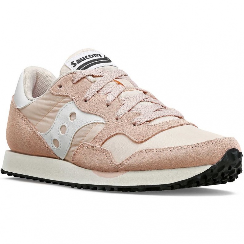Coral / White Saucony DXN Women's Sneakers | EGYPT HMPWQZ