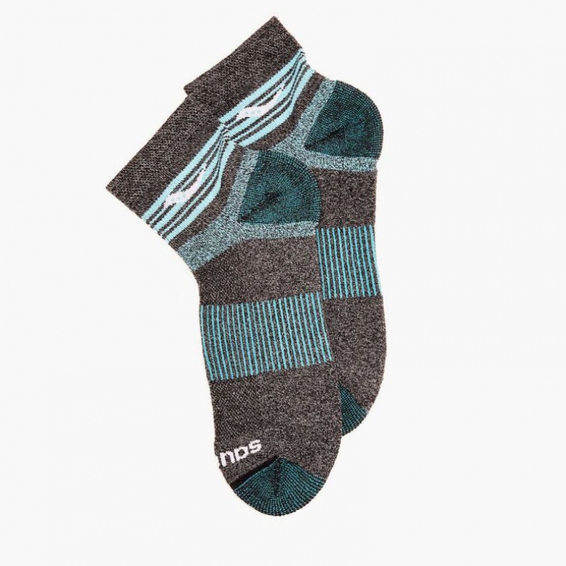 Multicolor Saucony Inferno Quarter 3-Pack Women's Socks | EGYPT KNVGLR
