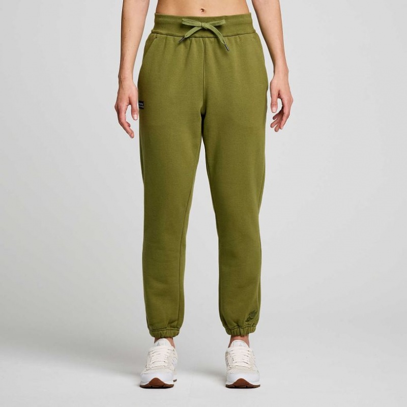 Olive Saucony Recovery Men\'s Jogger | EGYPT BGKLEQ
